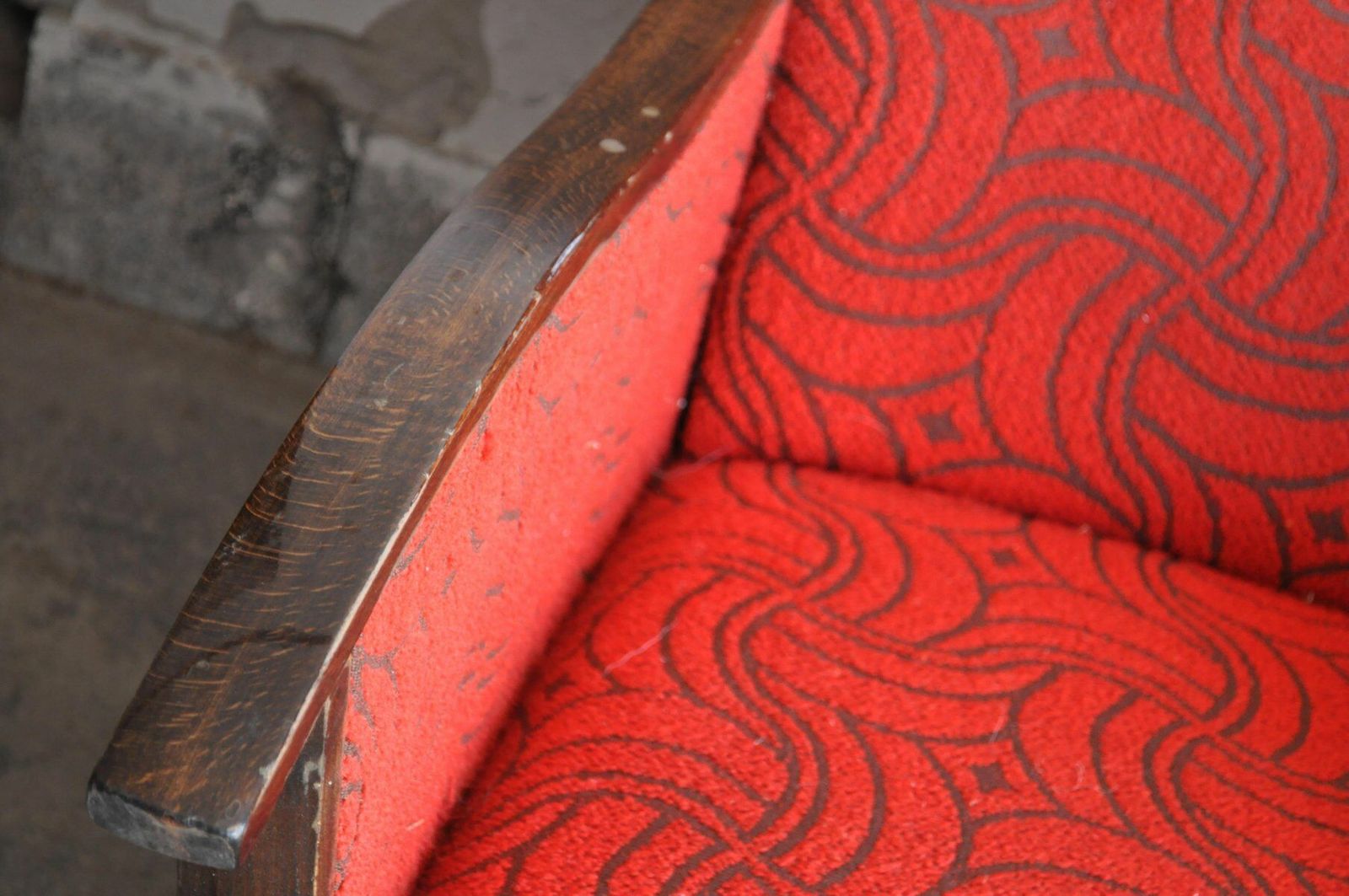 Bauhaus Style Steel & Wood Club Chairs, 1940s, Set Of 2 photo Furniture