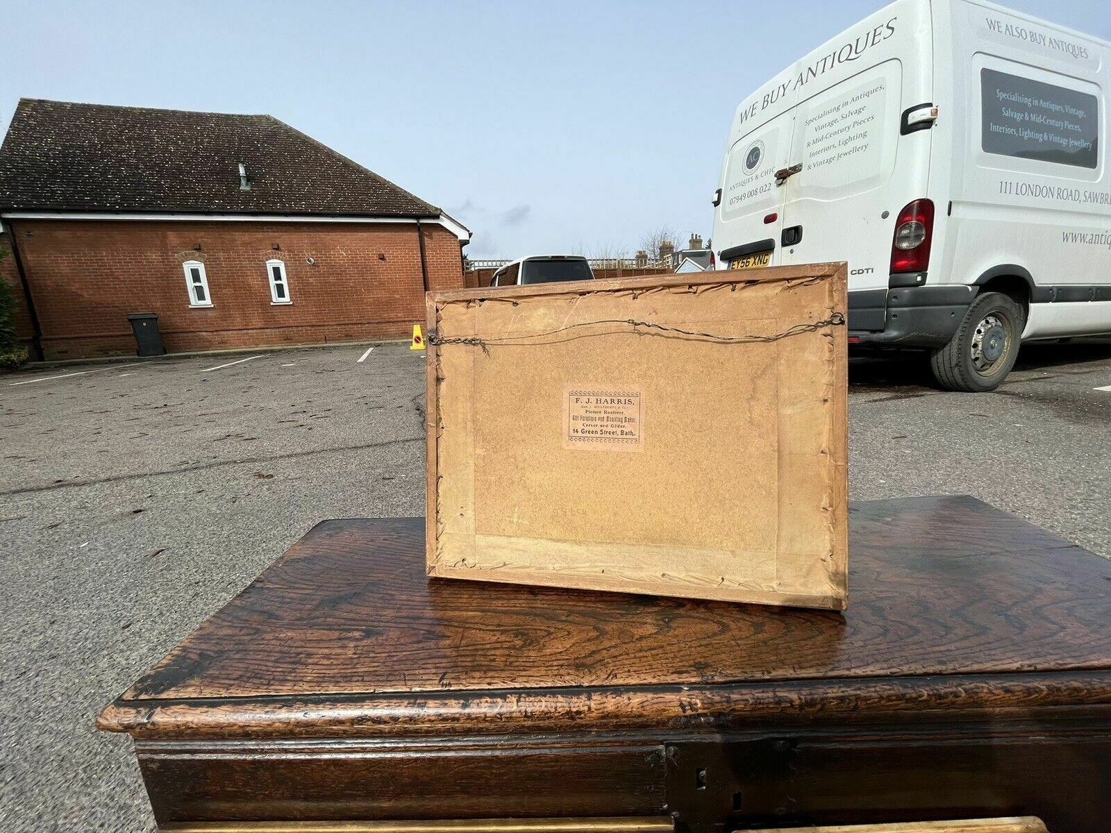 Framed Maritime Watercolour. Circa 1830 F.Rawlins. Somerset photo buy