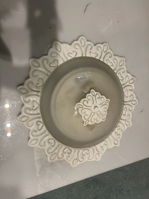 Murano Glass Flushmount Ceiling Light photo vinterior