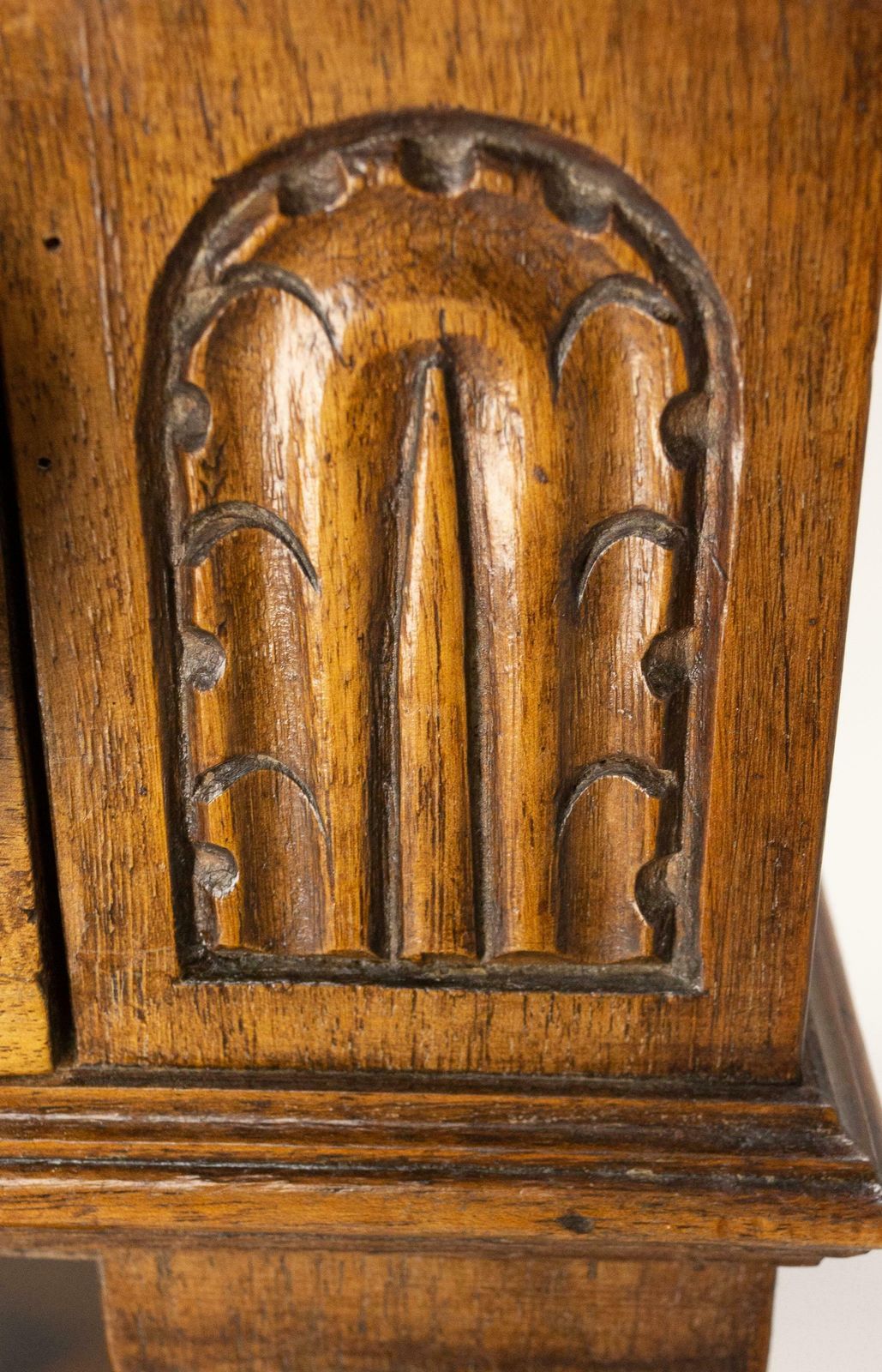 Furniture Baluster Console Or Serving Table Marble Top Louis XIII St, French, Late 19th C photo