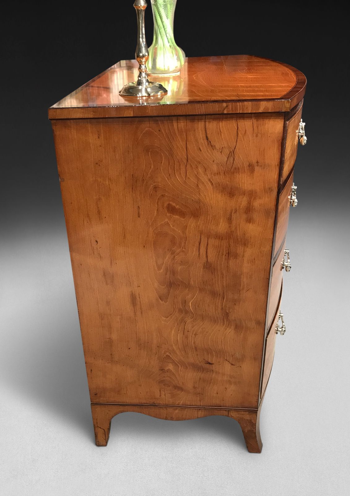 Attributed To Gillows   George III Period Satinwood And Kingwood Chest Of Drawers photo Furniture