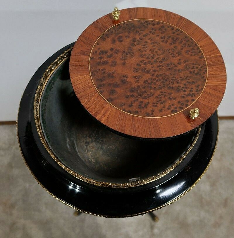 Athenian In Precious Wood, Napoleon III Period, Mid 19th Century photo 3718.3