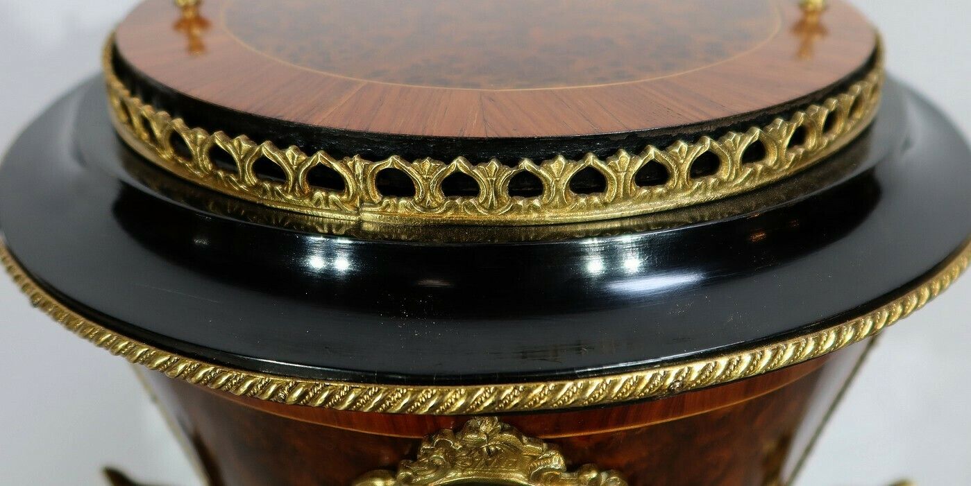 Athenian In Precious Wood, Napoleon III Period, Mid 19th Century photo buy