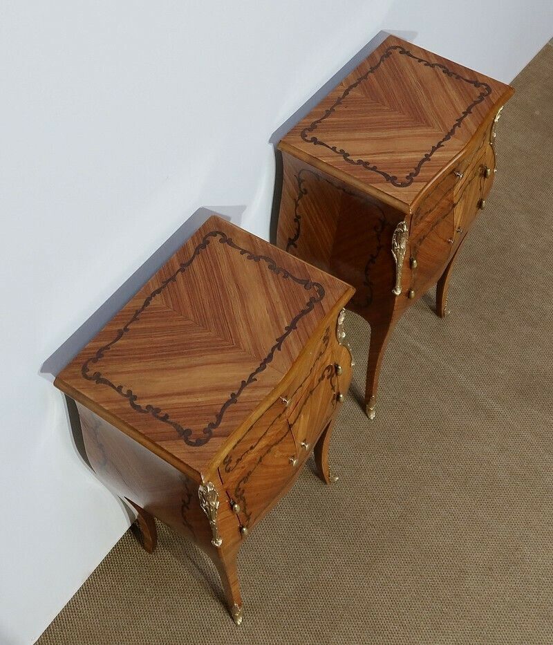 Pair Of Small Living Room Furniture, Louis XV Style, Early 20th Century photo 3821.3