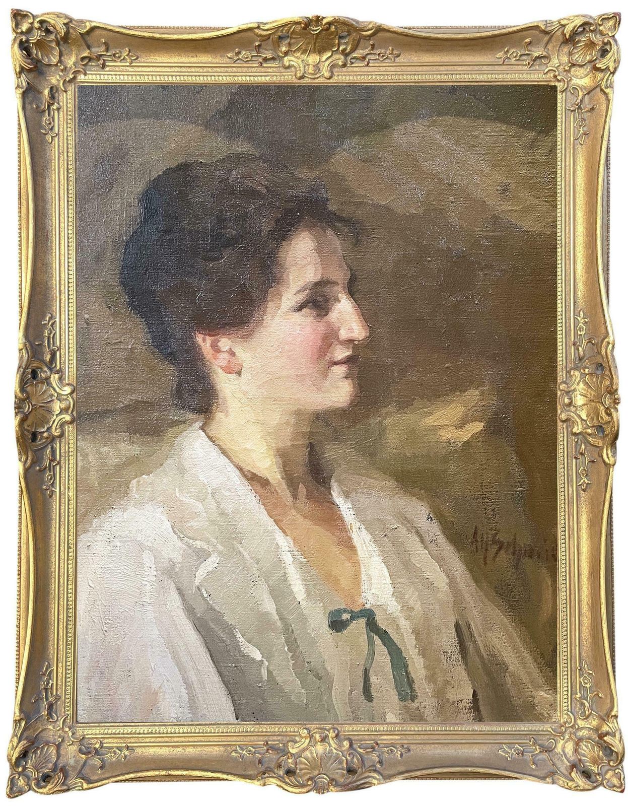 photo vinterior Young Women Portrait By Alfred Schmidt, 1920