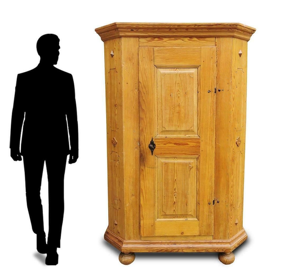 18th Century One Door Wardrobe, Central Europe photo for sale