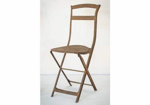 Elegant Pair Of Antique French Folding Chairs photo buy