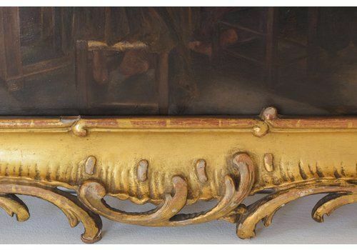 photo furniture Het Laatste Avondmaal. Olieverf Op Paneel, 19e Eeuw