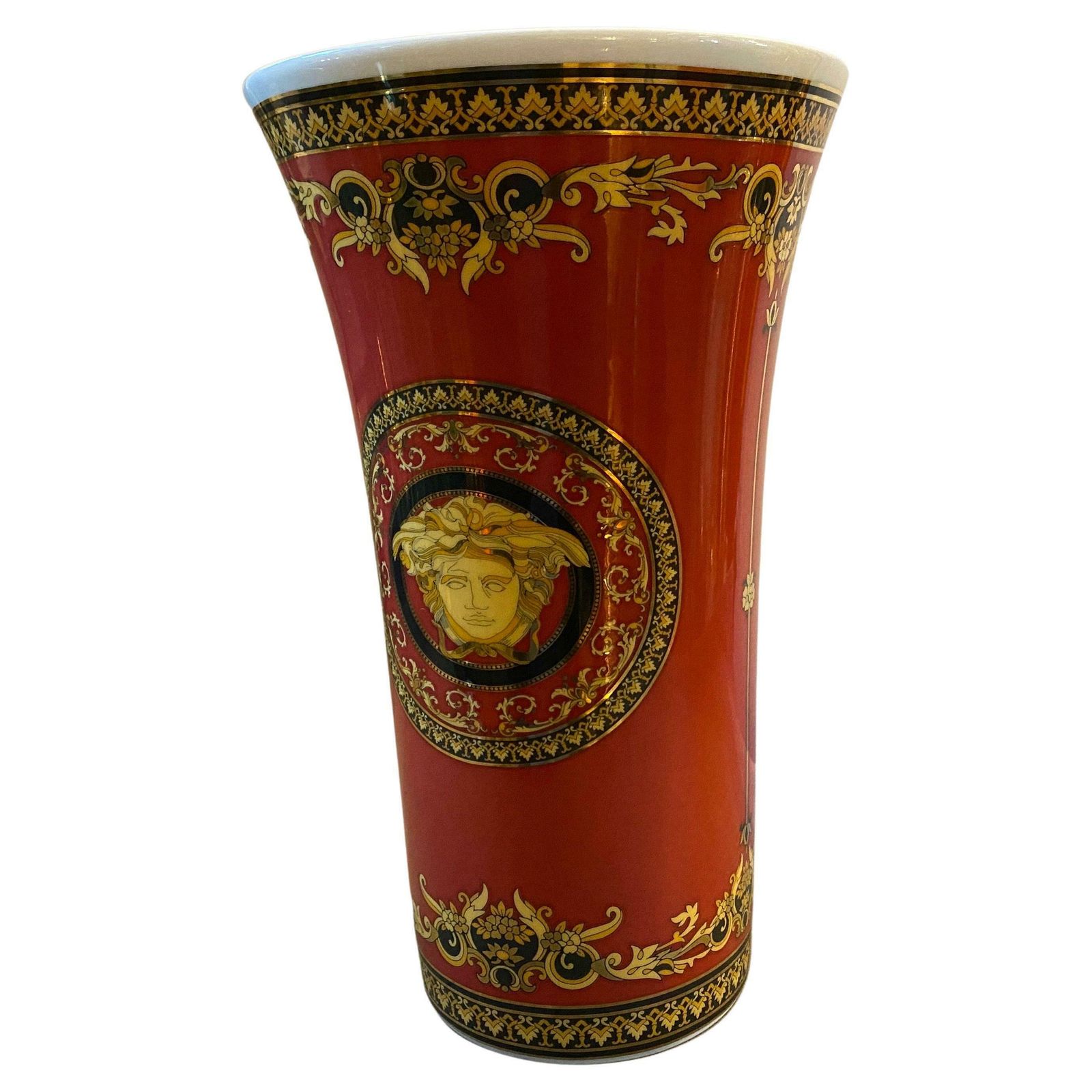 1990s, Iconic Porcelain Medusa Vase Designed By Gianni Versace For Rosenthal photo furniture