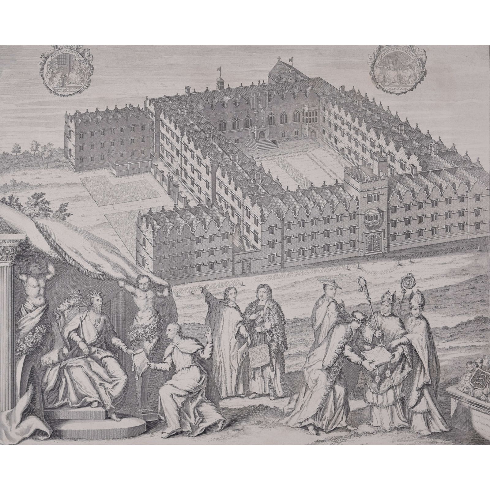 Oriel College, Oxford (1736), 1700s