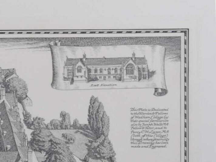 Wadham College, Oxford By Emery Walker After Edmund Hort New photo 250.0