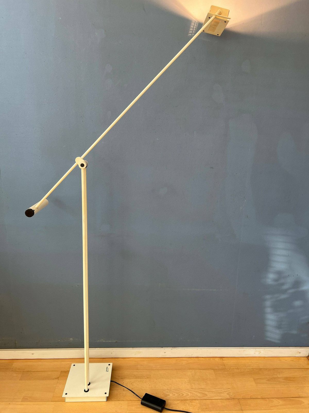 White Samurai Floor Lamp By Shigeaki Asahara For Stilnovo, 1970s photo furniture