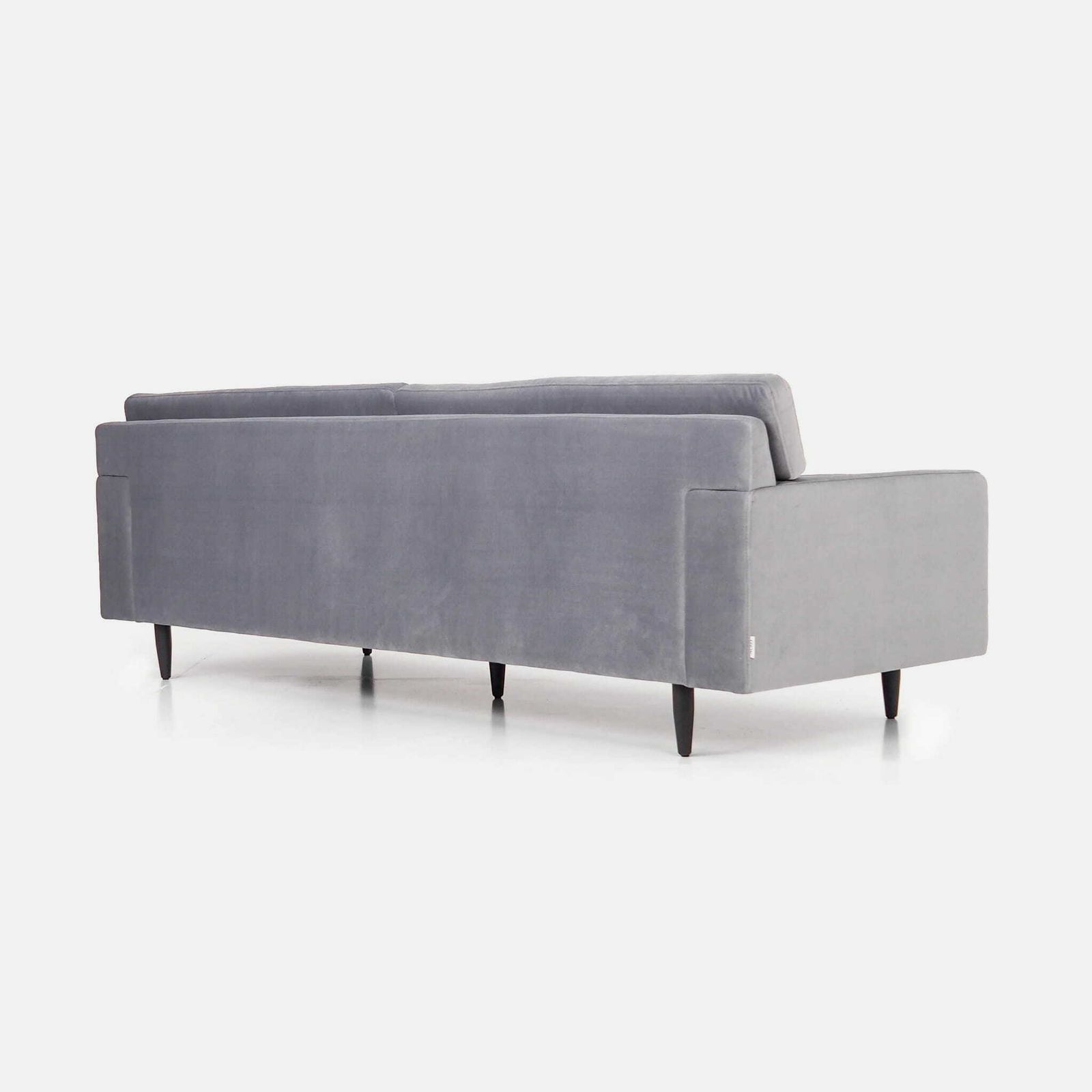 Sofa Helsinki Silver Velour, Scandinavian Design photo 1589.0