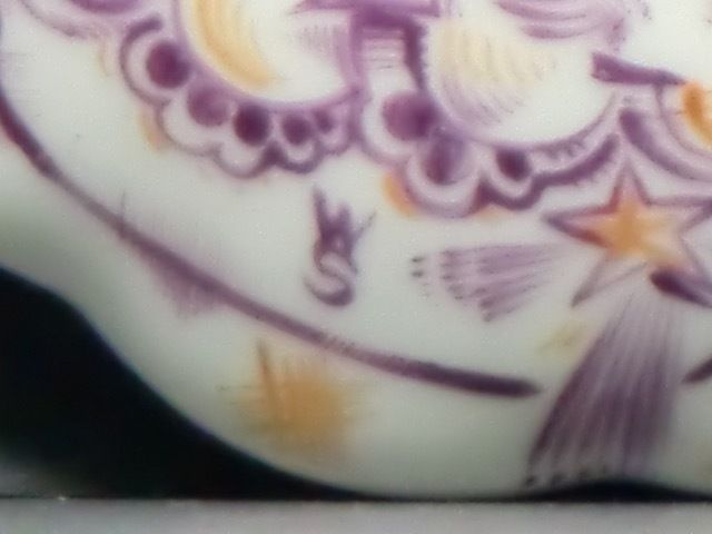 Porcelain Lid Box Walter Clemens Schmidt Frankfurt Art Deco Porcelain Box photo vintage