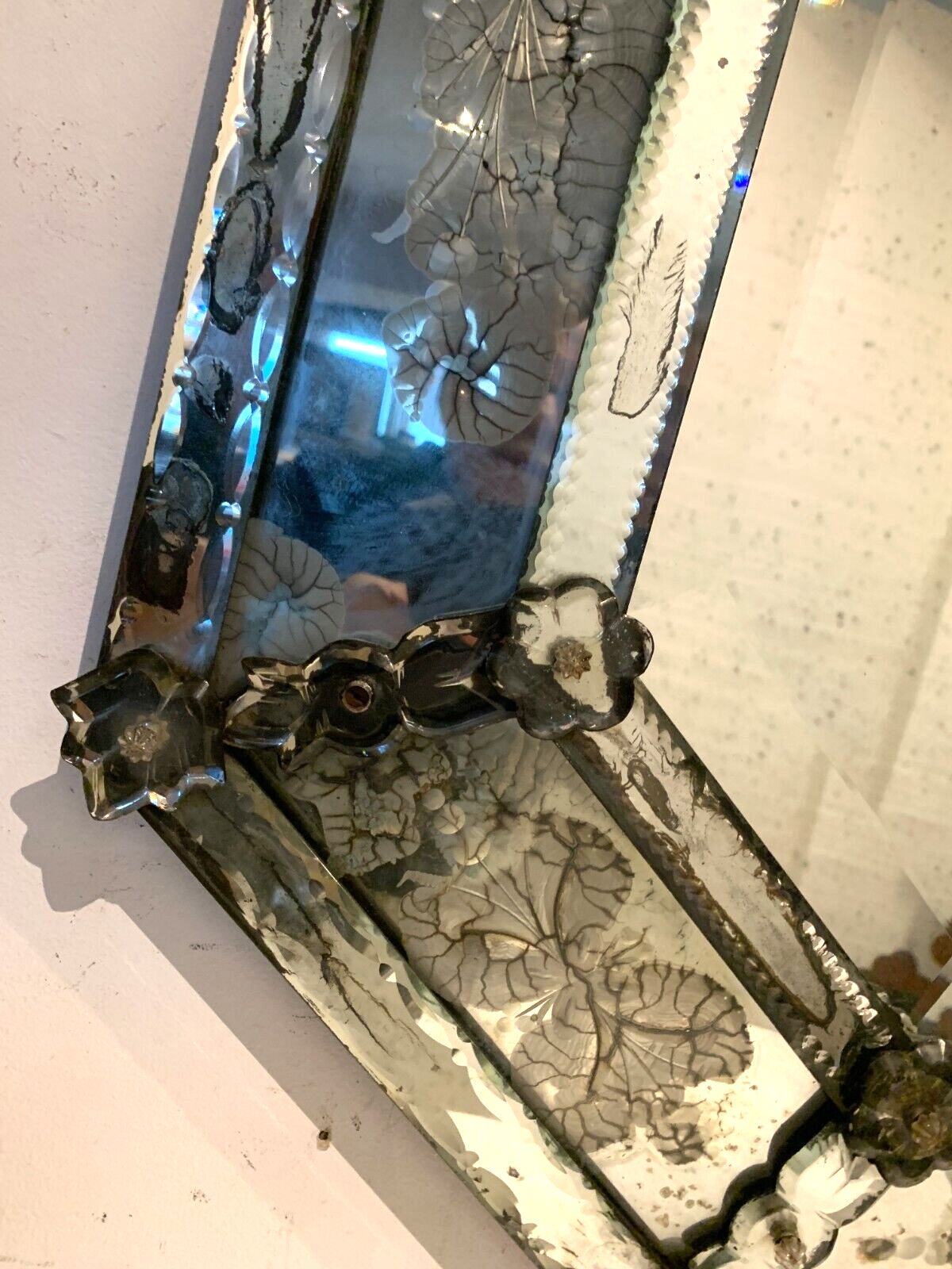 photo vinterior Venetian Mirror With Pare Close XX Century