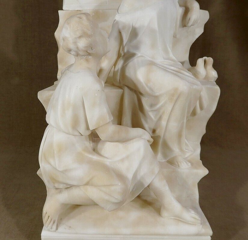 3738.9 Marble Sculpture “Quo Vadis”, From The Novel Of Sienkiewicz – 1900 photo