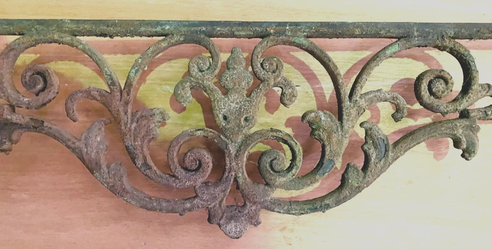 Console Carved In Louis XV Style In Painted And Gilded Wood 20th Century photo vintage