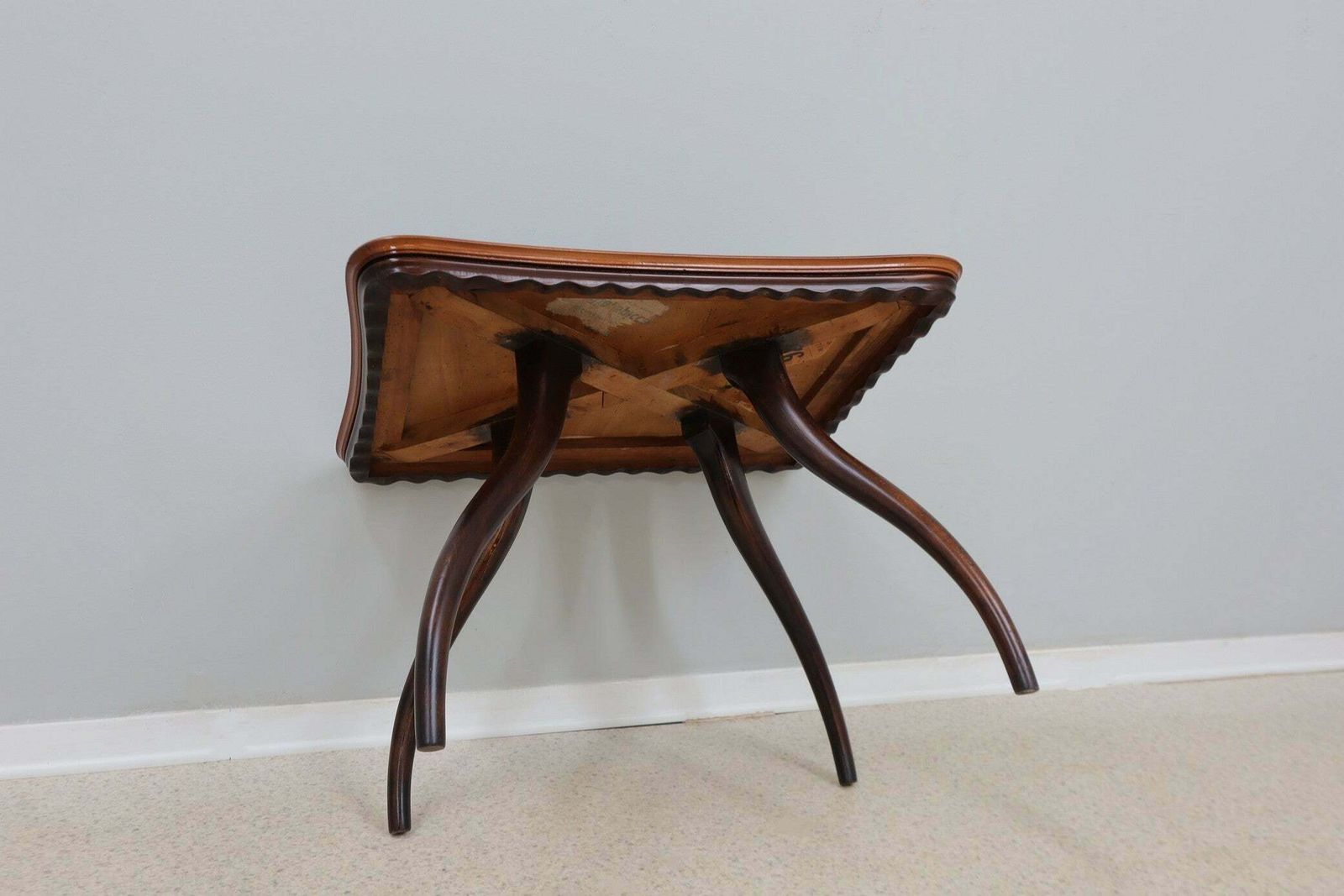 Mid Century Coffee Table Atelier Borsani, Varedo 1940s photo vintage