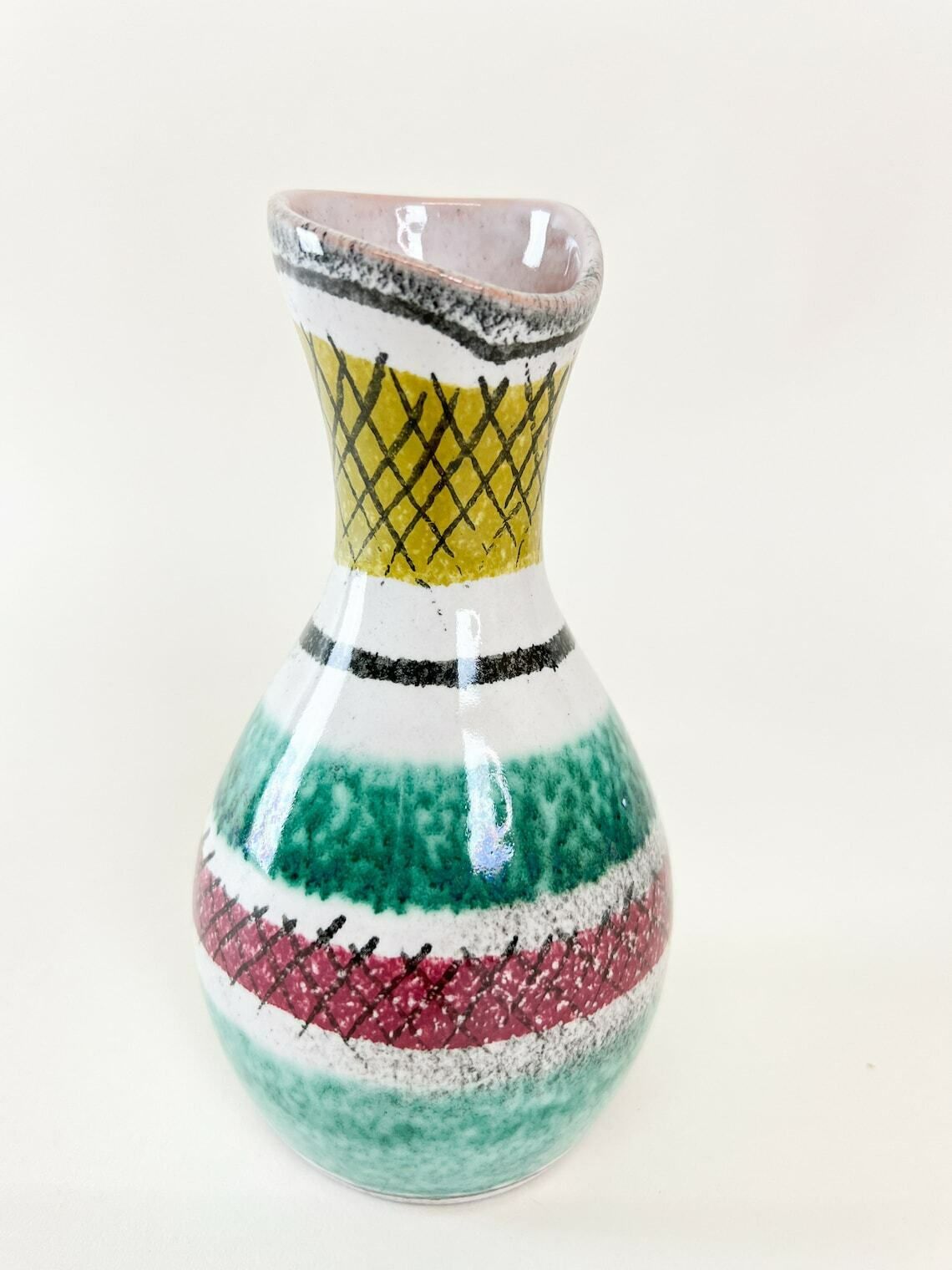 photo for sale Ziegler Schaffhausen Mid Century Swiss Ceramic Vase