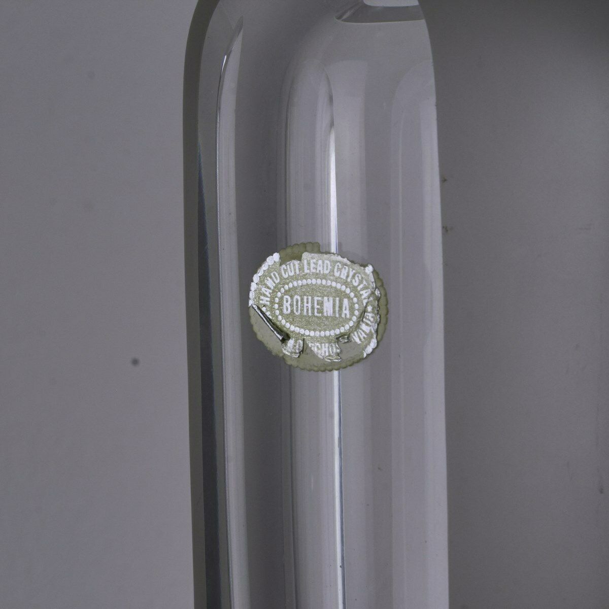 Vase In Bohemian Glass 50 60 Years photo furniture