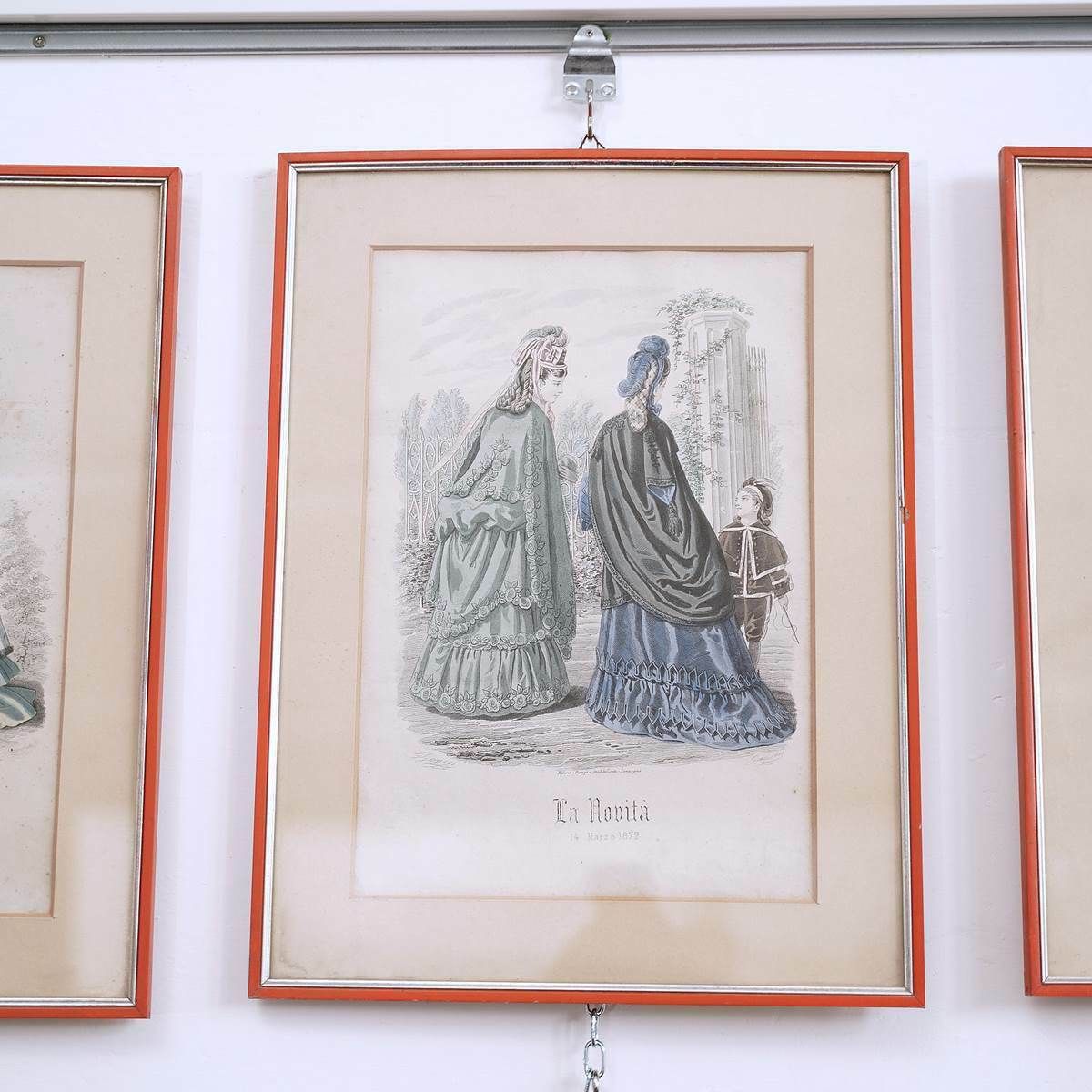 Watercolor Xilography Paintings From The 19th Century 12pcs photo Art