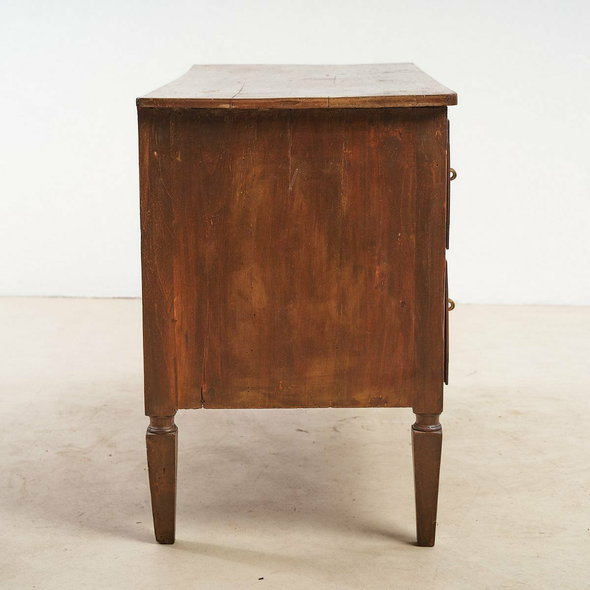 Louis XVI Chest Of 2 Drawers In Walnut And Cherry photo furniture