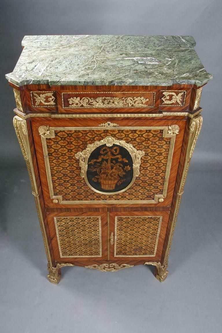photo vinterior 20th Century Unique French Secretary In Louis XVI Style
