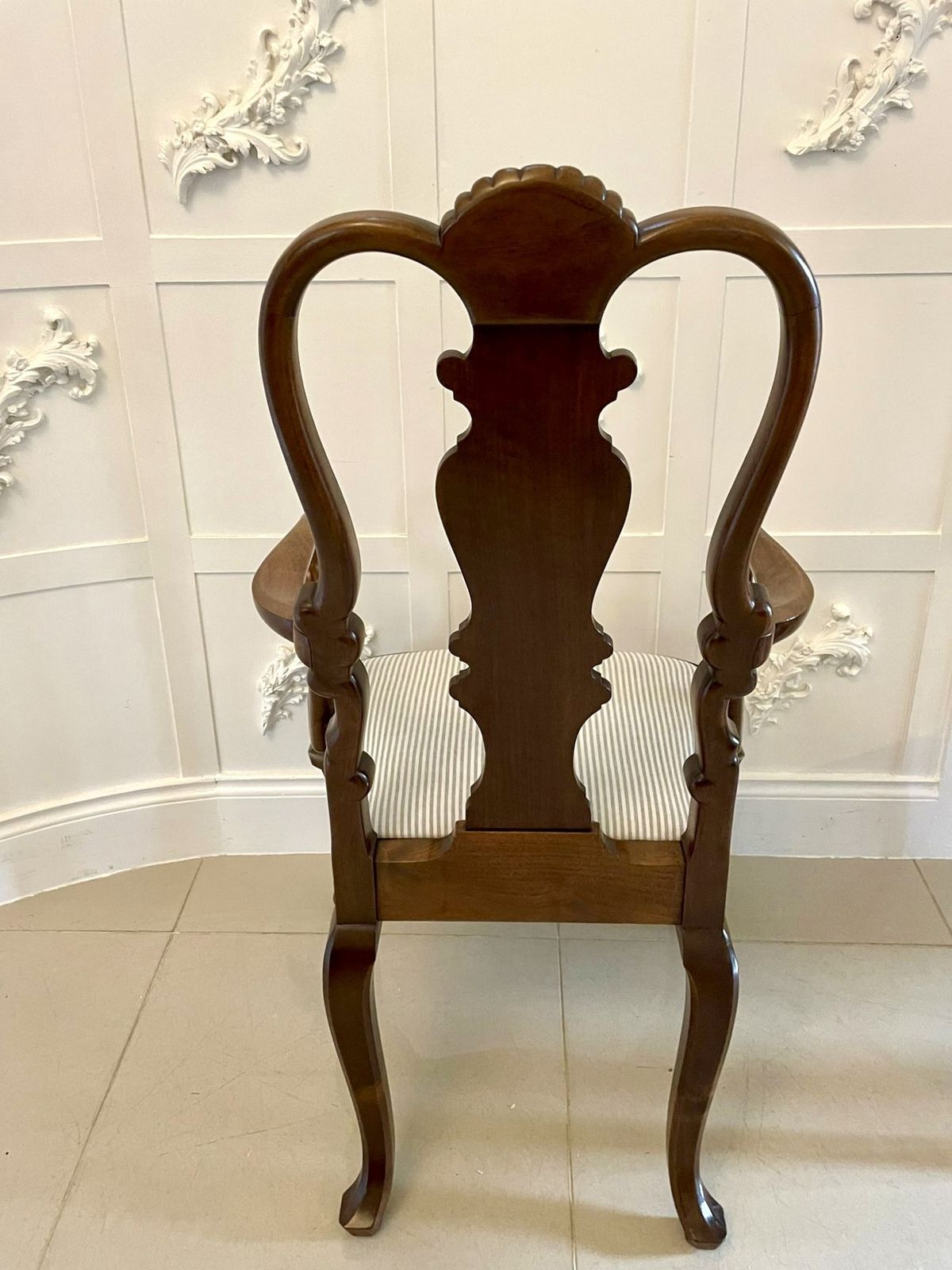 photo buy Outstanding Quality Set Of 10 Antique Walnut Dining Chairs