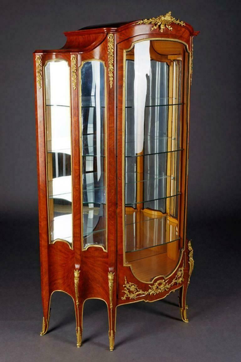 20th Century Transition Style French Vitrine photo Furniture