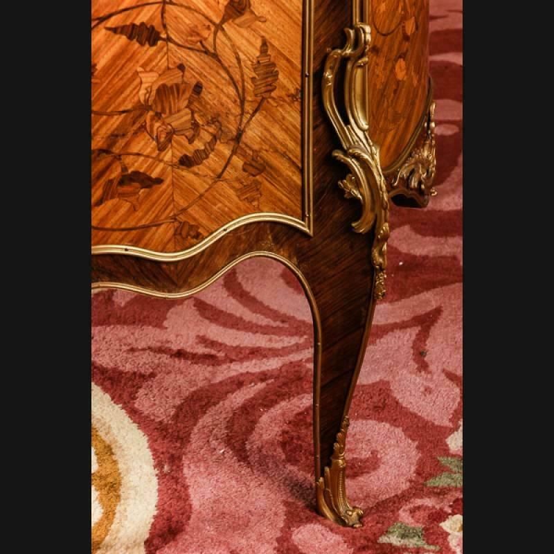 19th Century Napoleon III Style Bois Satine Vitirne photo buy