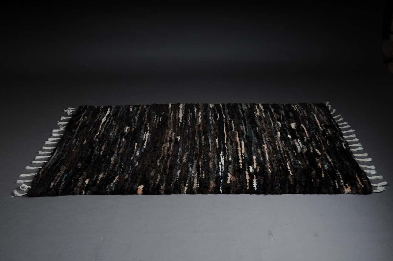 Textiles Exclusive Real Fur Rug Designer Rug photo