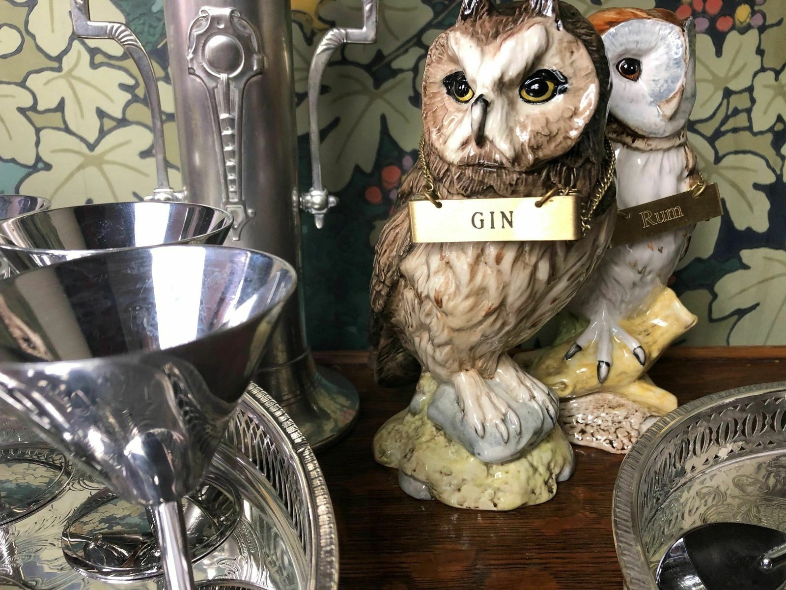 Quirky Owl Decanters (Royal Doulton/Whyte And Mackay)