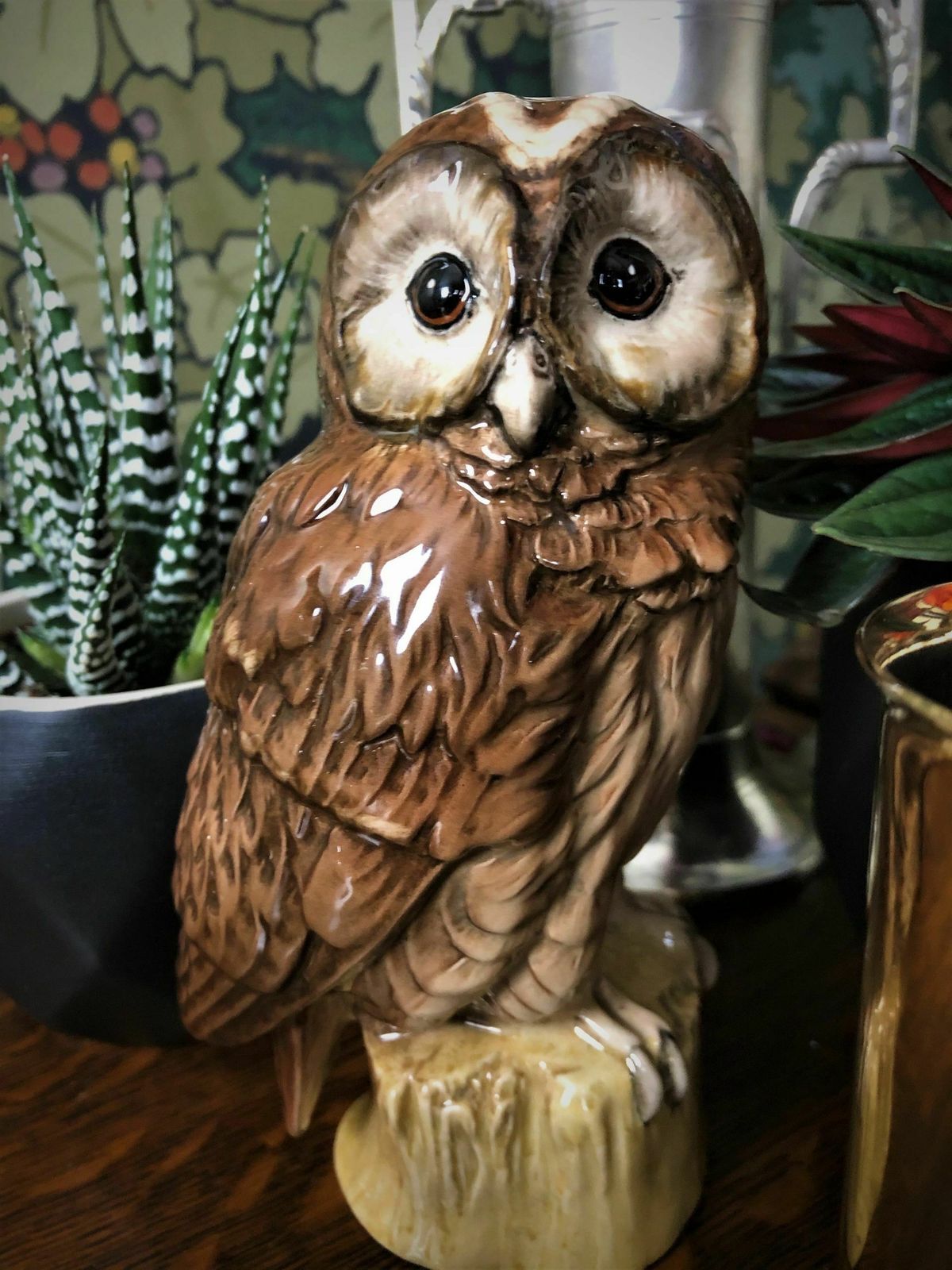 Quirky Owl Decanters (Royal Doulton/Whyte And Mackay) photo Home Decor