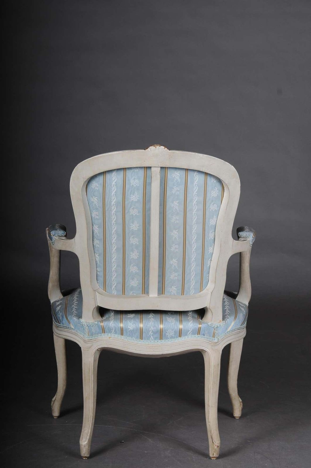 Pair Of French Armchairs Louis XV Chairs, 20th Century photo 2255.0