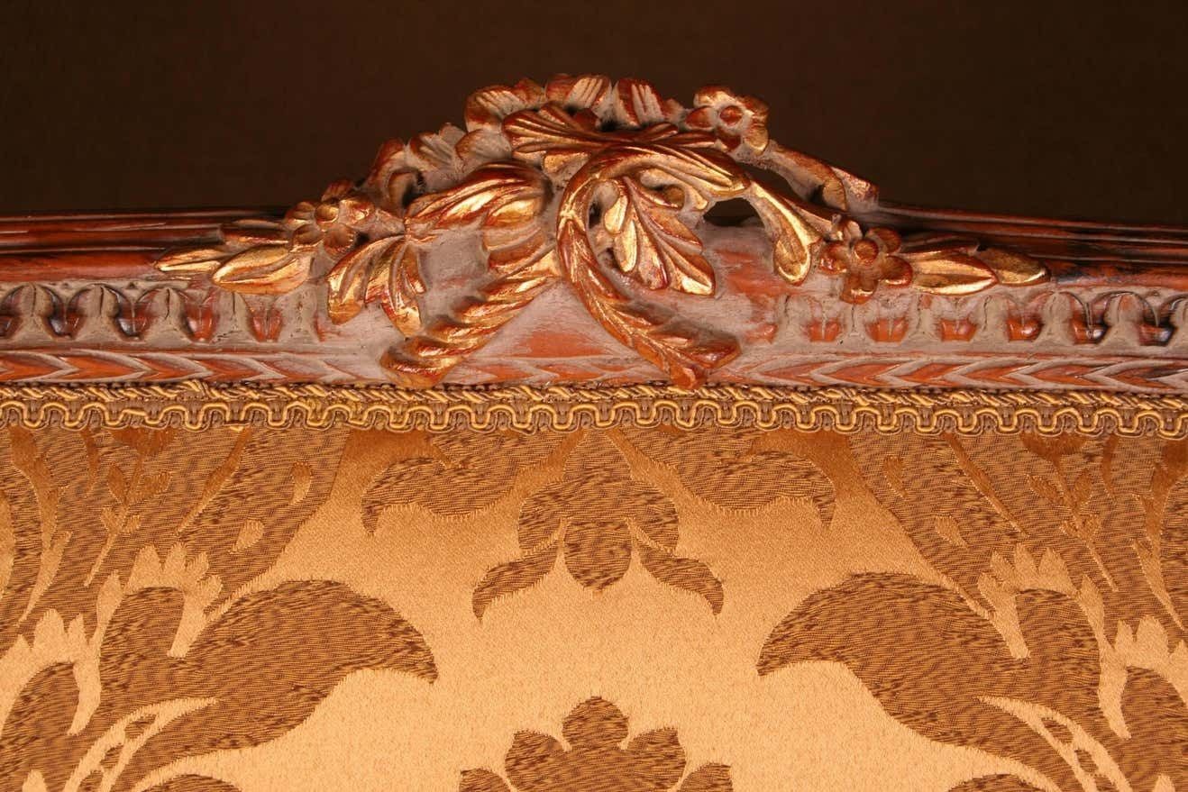 20th Century Louis Seize Style Wood French Seating Group Garniture photo 5457.0