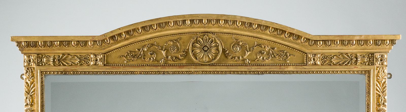 photo furniture Large 19th Century Victorian English Gilt Overmantle Mirror
