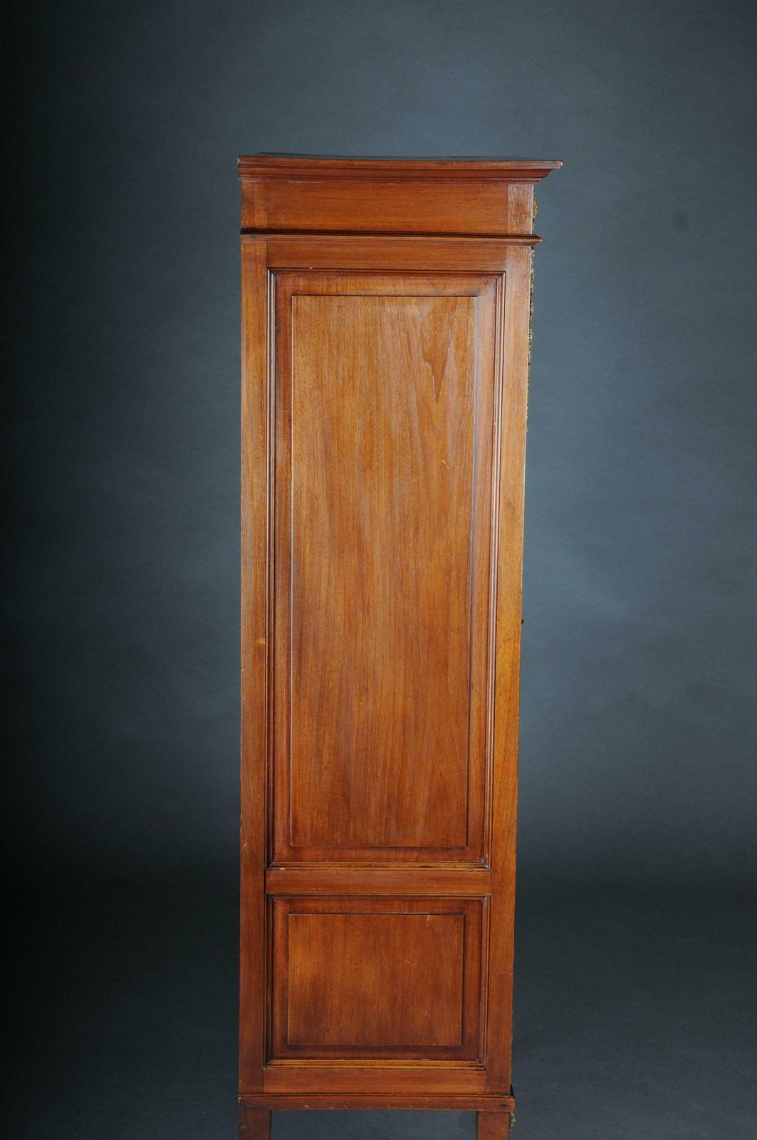 photo vintage Rare Delicate Mahogany Music Cabinet Around 1880, Louis XVI