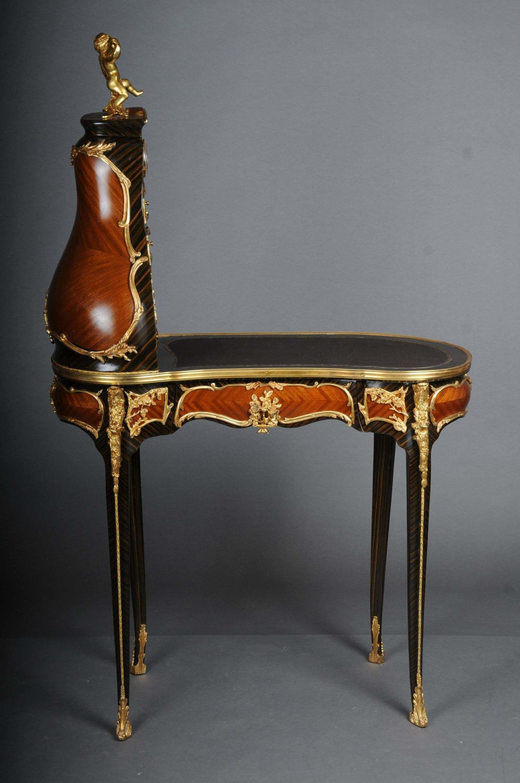 Unique Louis XV Desk Reception Table After F Linke Paris