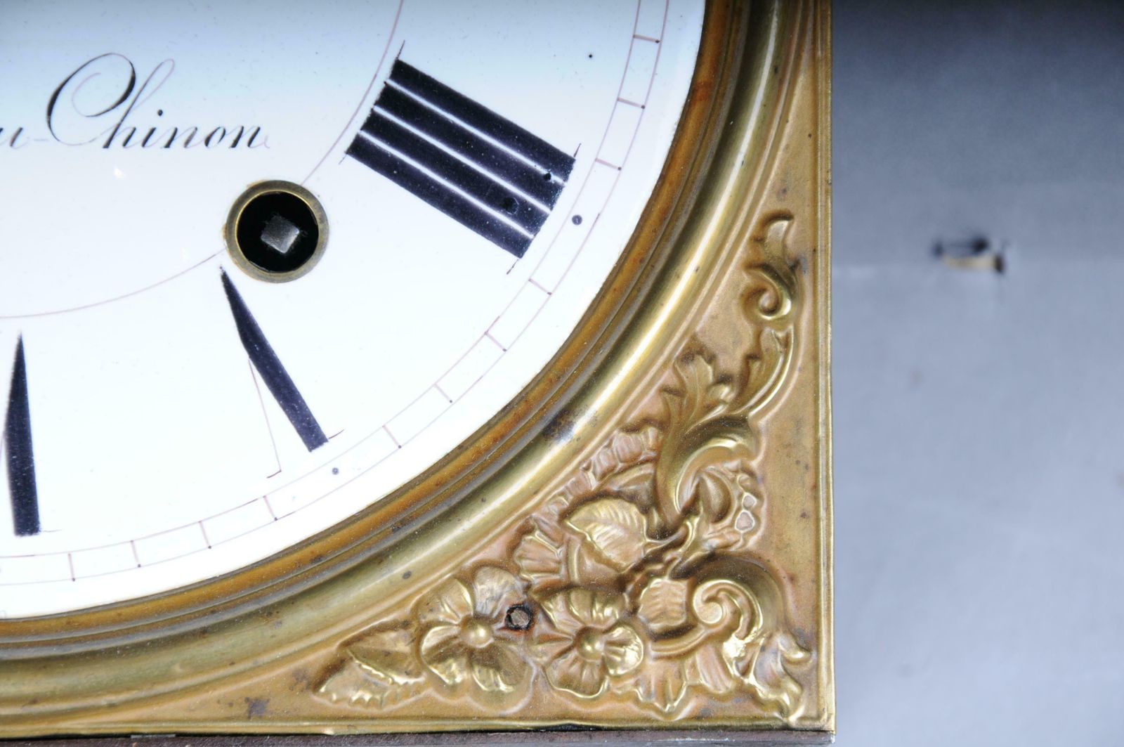 19th Century High Quality Originals Comtoise  Wall Clock Brass photo buy