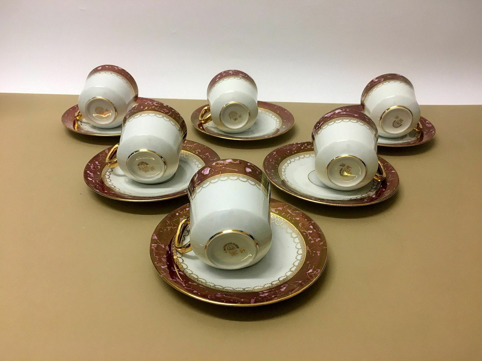 Gold Plated Coffee Set / Jsk, 1990s photo 70.0
