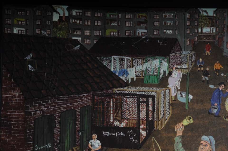 Naive Art Painting By Franz Klekawka photo 639.0