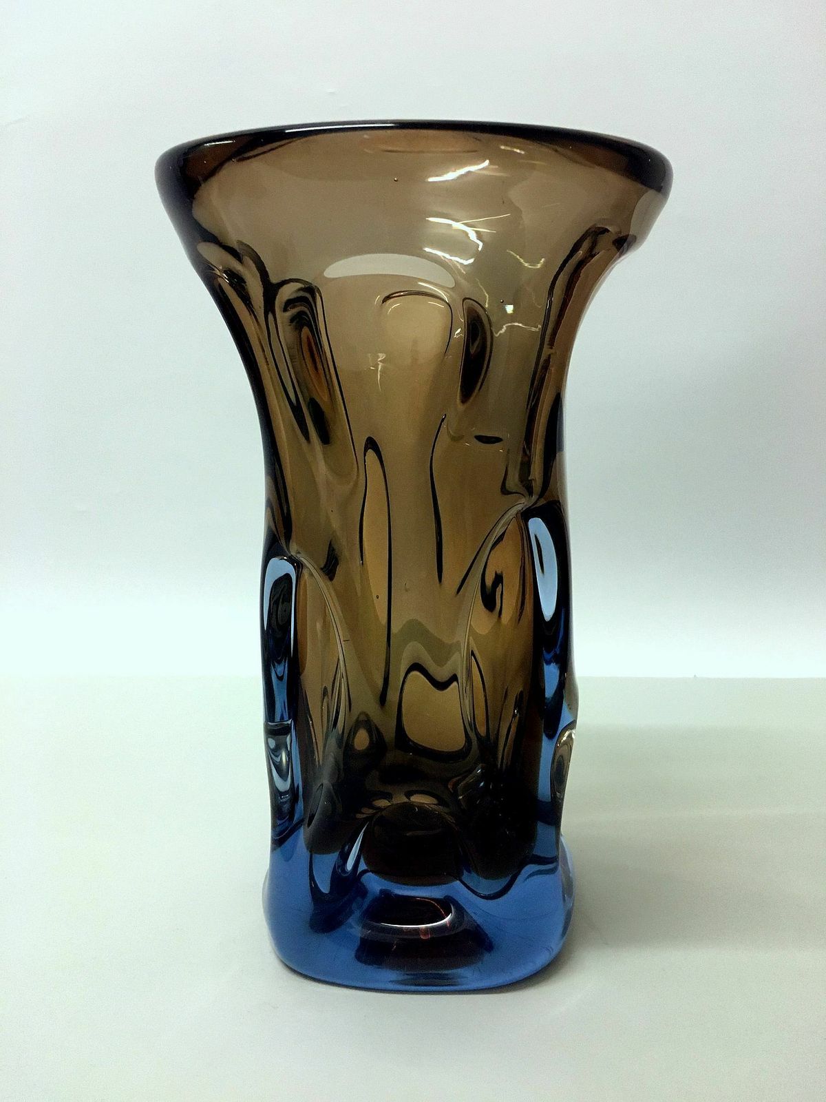Brown Blue Vase Bohuslav Beránek (1901 1986) photo for sale