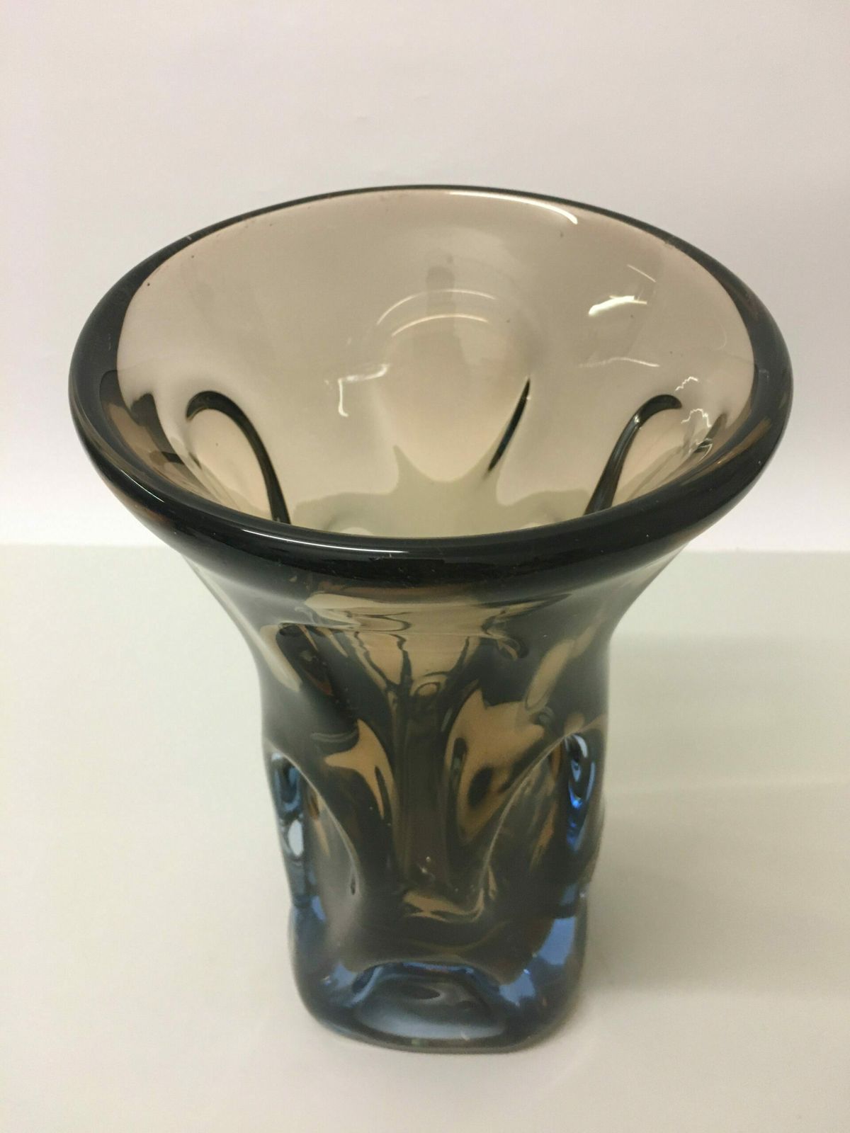 Brown Blue Vase Bohuslav Beránek (1901 1986) photo Home Decor