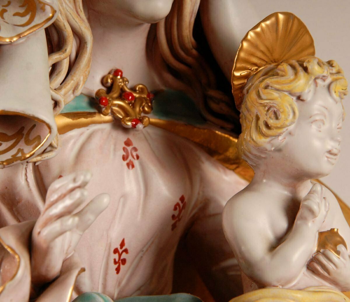 Mid Century Italian Madonna & Child Sculpture By Eugenio Pattarino, 1960s photo furniture