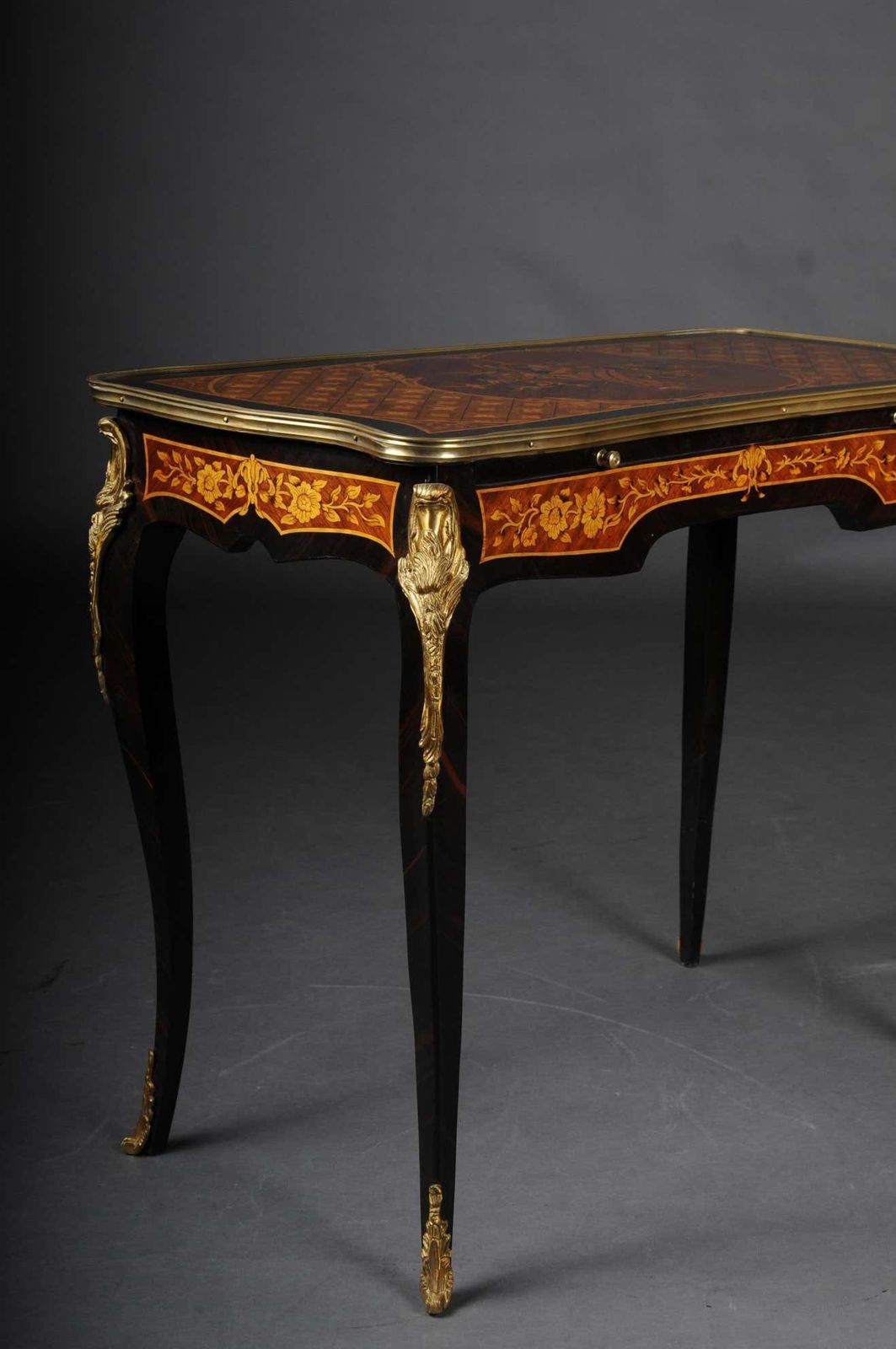 Ladies Desk Or Table In Louis Quinze Style photo vintage