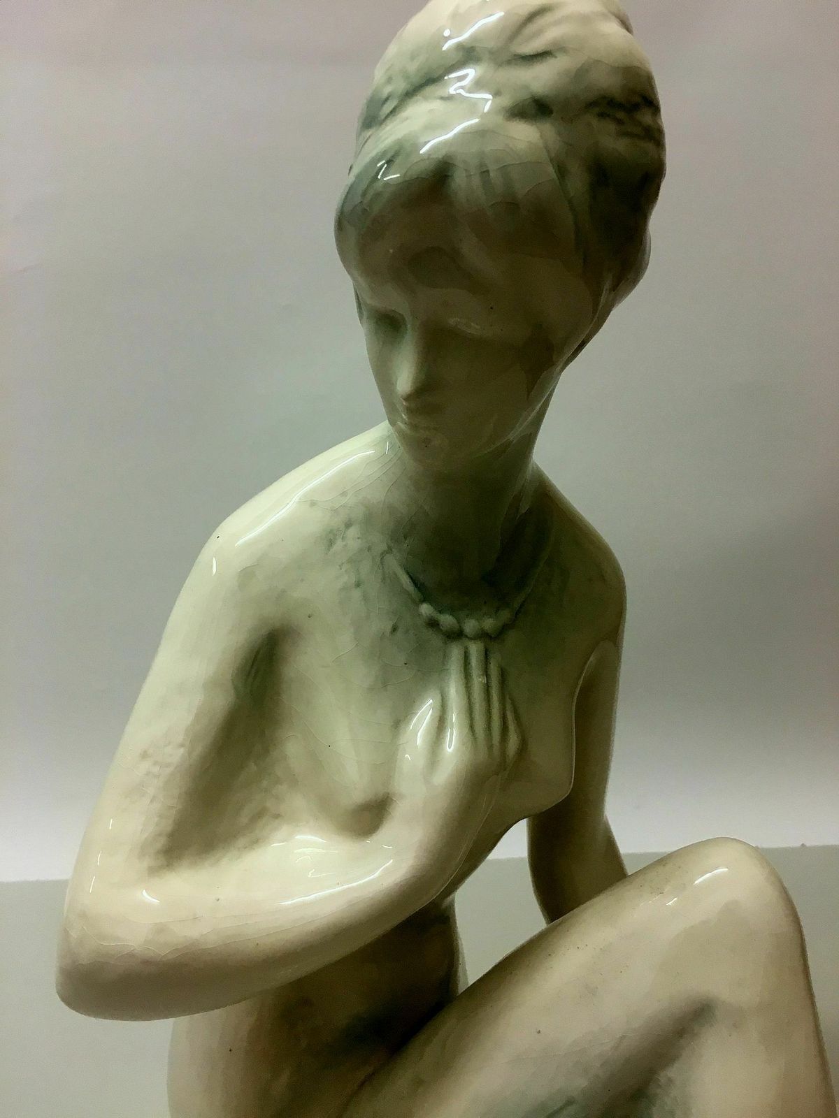Statue "Woman With A Necklace" Bohumil Kokrda photo furniture