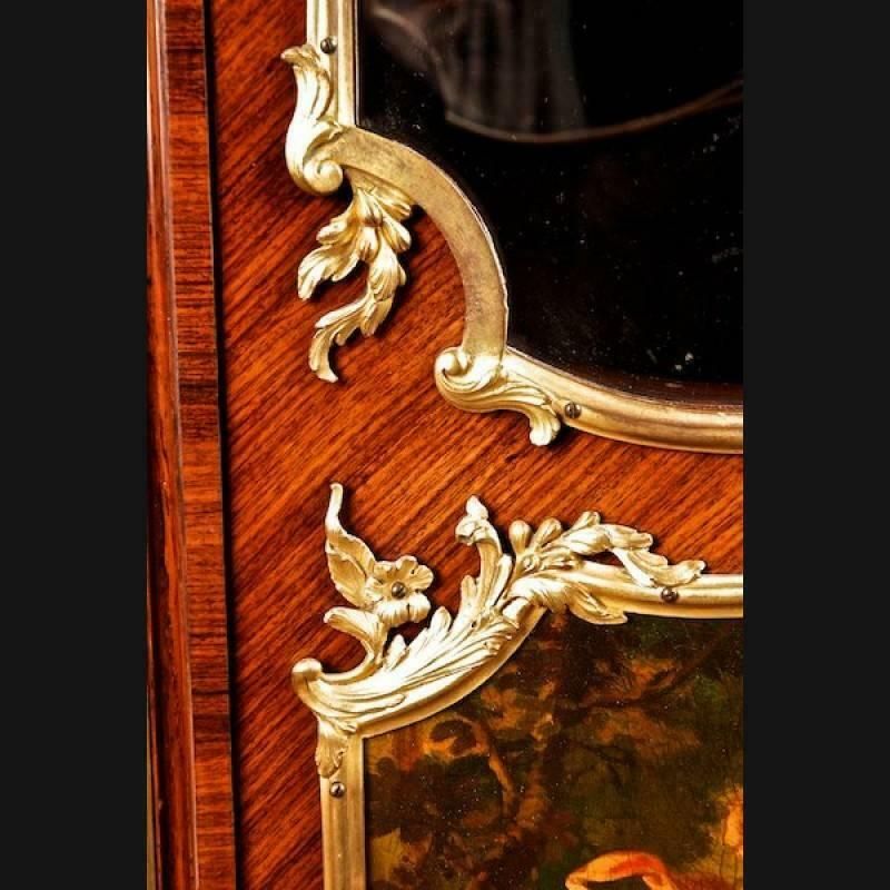 19th Century Napoleon III Style Kingwood Vernis Martin Paul Sormani Vitrine photo buy