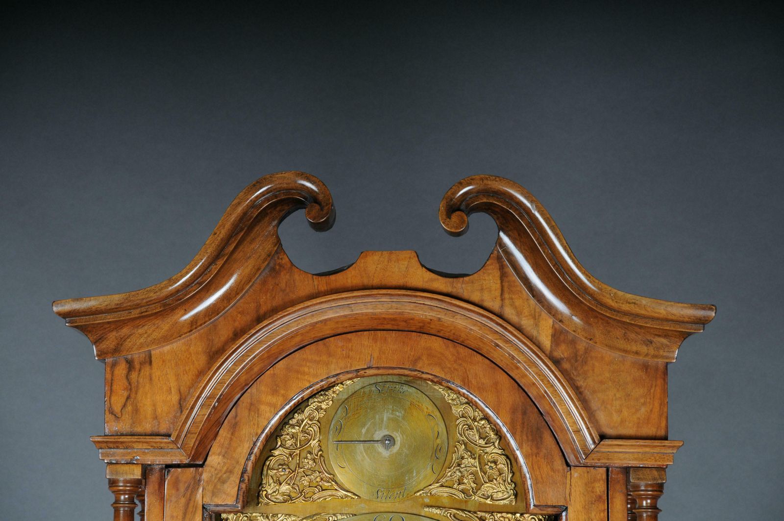 Beautiful Antique English Grandfather Clock, Oak, 19th Century photo Home Decor