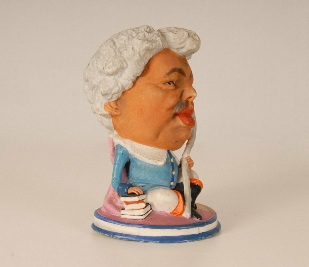 Antique French Porcelain Alexandre Dumas photo for sale