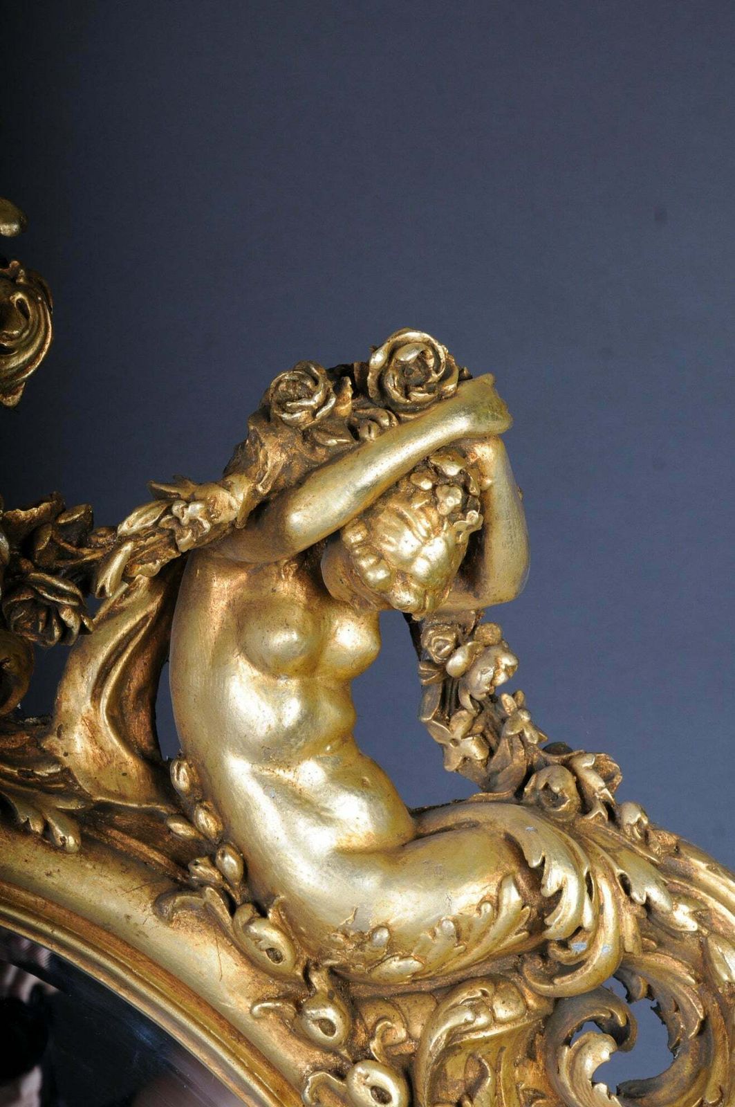 Royal And Monumental Gilded Wall Mirror After F. Linke Paris photo 7223.0